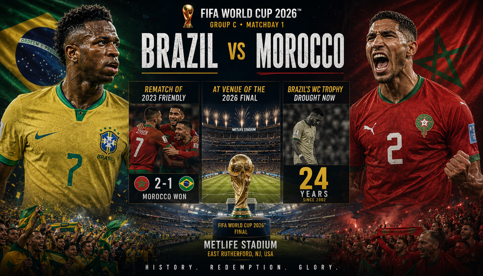 brazil-vs-morocco storyline
